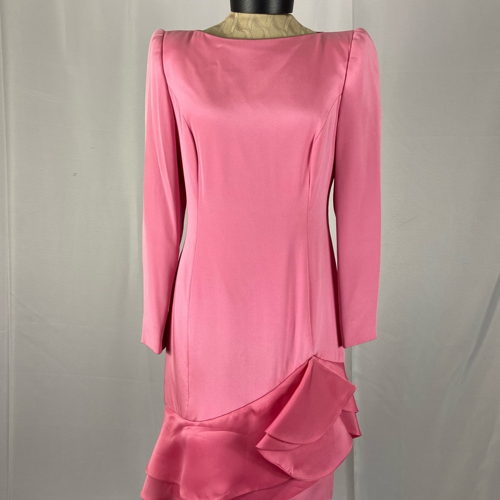 Pink Long Sleeve Dress